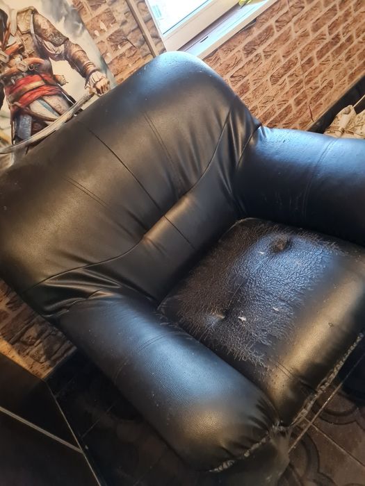 Mobila bucatarie+fotoliu piele