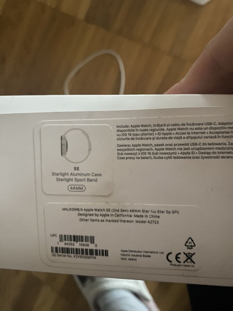 Ceas apple watch SE 44 mm