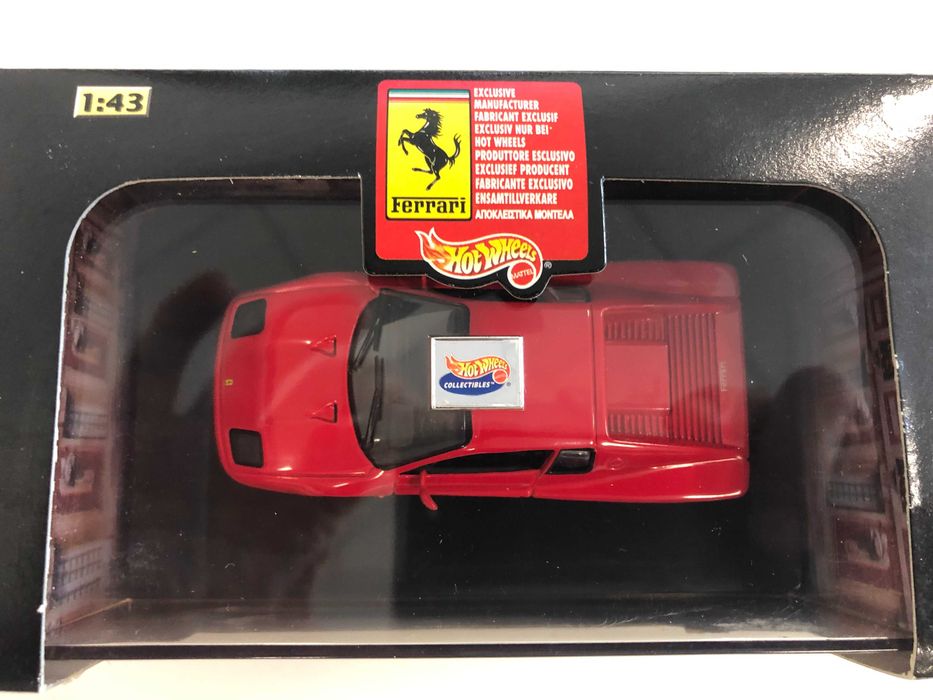 Колекционерски модел метална количка HOT WHEELS FERRARI F512 1994 1:43