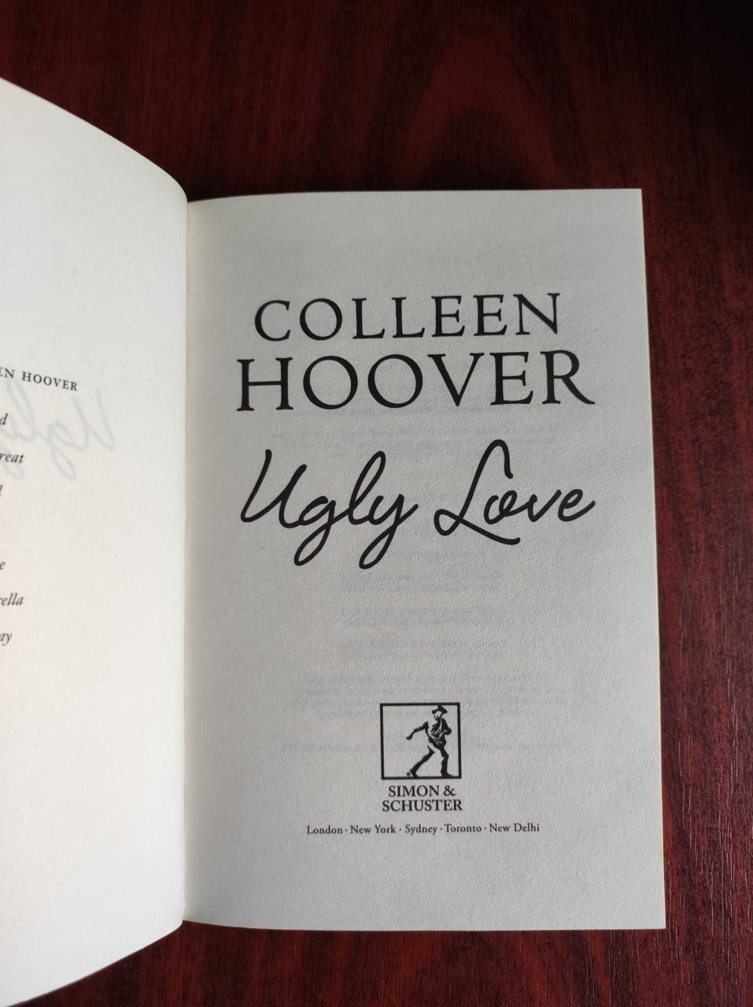 Romanul "Ugly Love" de Colleen Hoover
