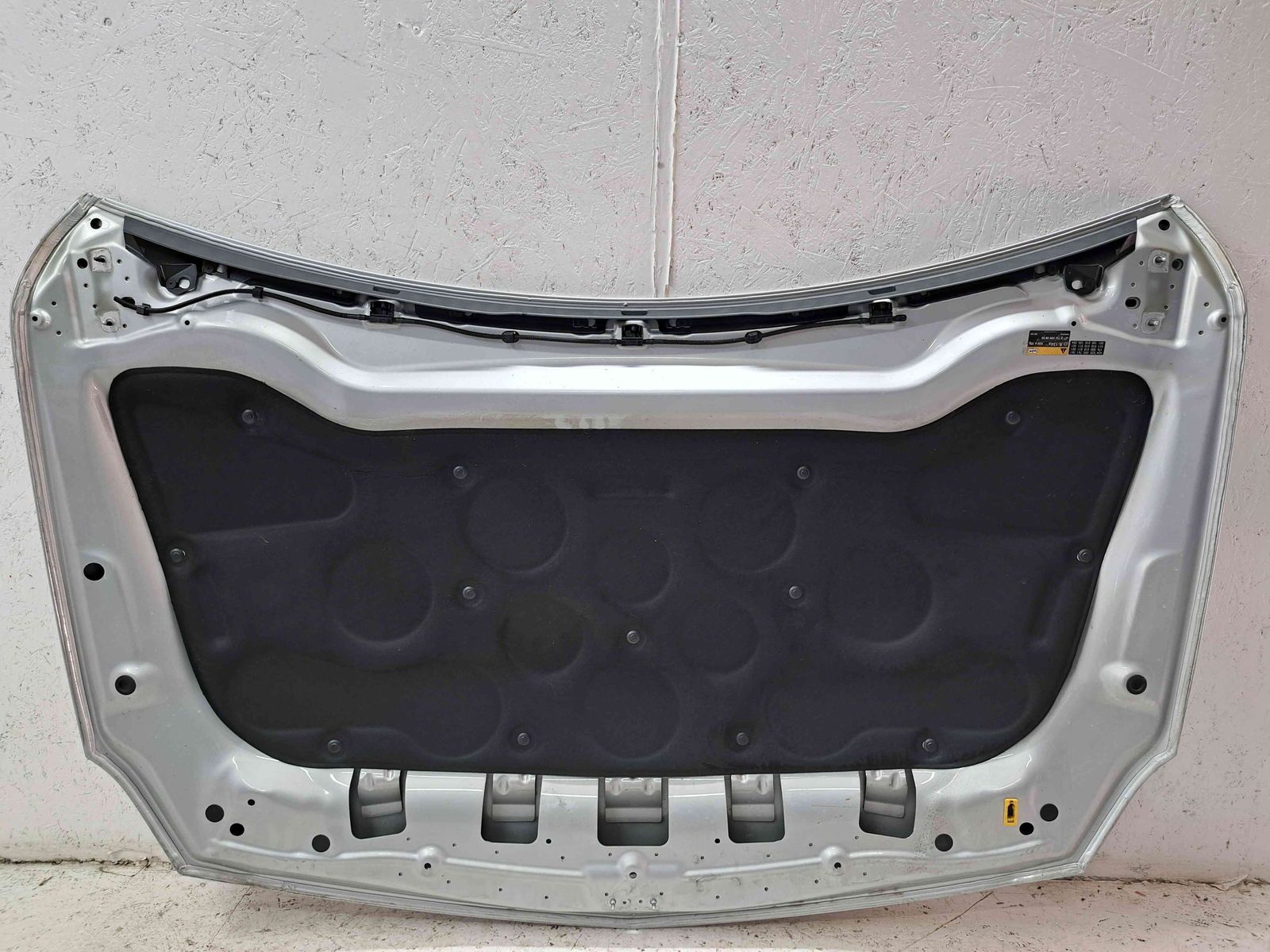 Capota motor Mercedes Clasa A (W176) [Fabr 2012-2018] 761 Argintiu pol