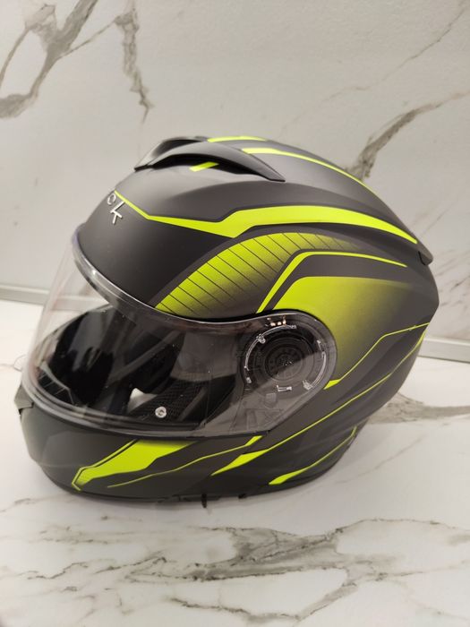 Каска  за мотор black модуларна размер М