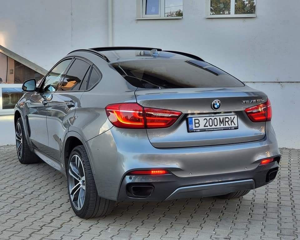 BMW X6 M50 Competition,Trapă, Faruri led ,bord digita,head-up distron