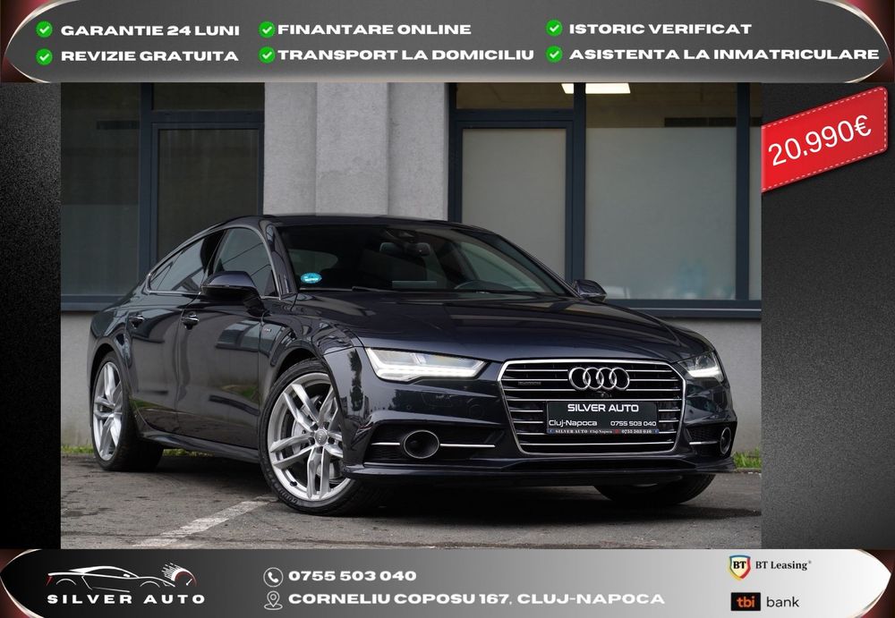 Audi A7 A7 Competion Quattro Sline Piele Rate Garantie