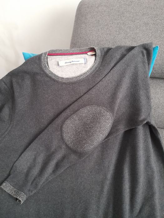 Сив мъжки пуловер 2XL