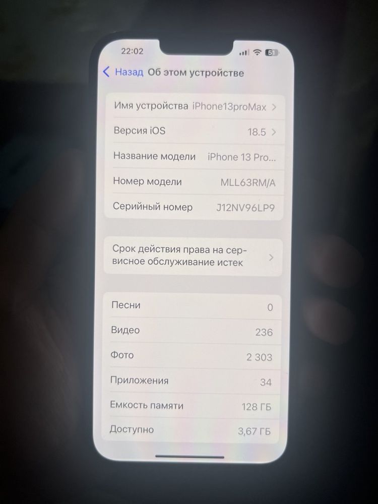 Iphone13promax 128