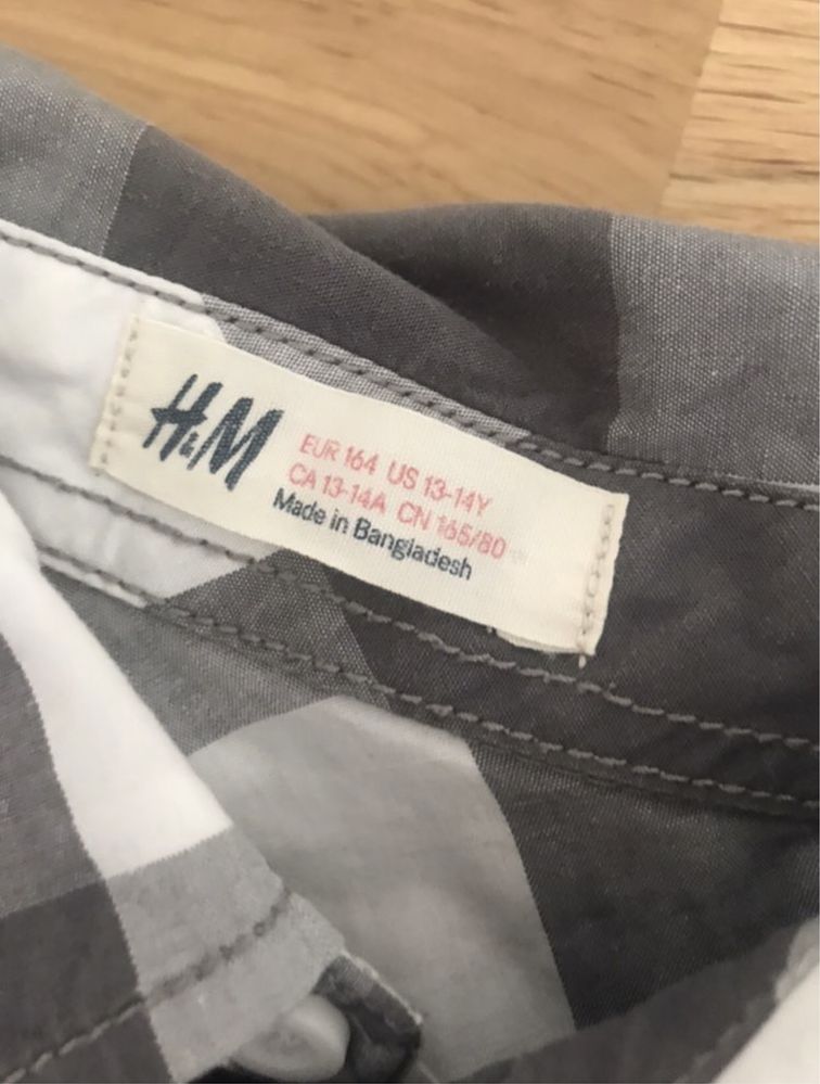 Set cămăși H&M 12-14 ani (152 cm -164 cm)