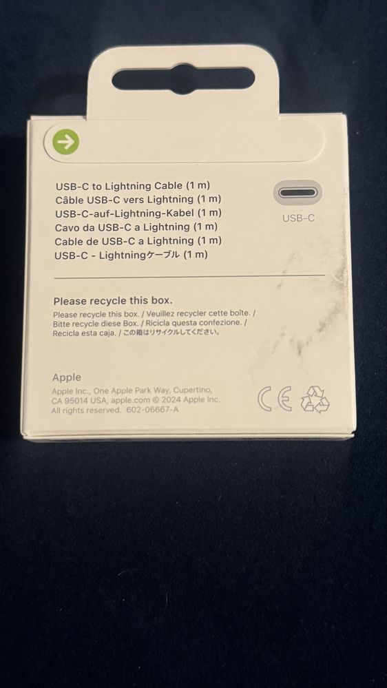 Apple Iphone charger кабел за зареждане