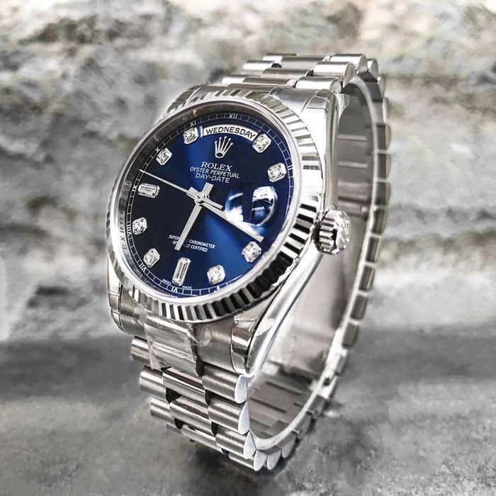 Rolex daydate blue dial 36,mm