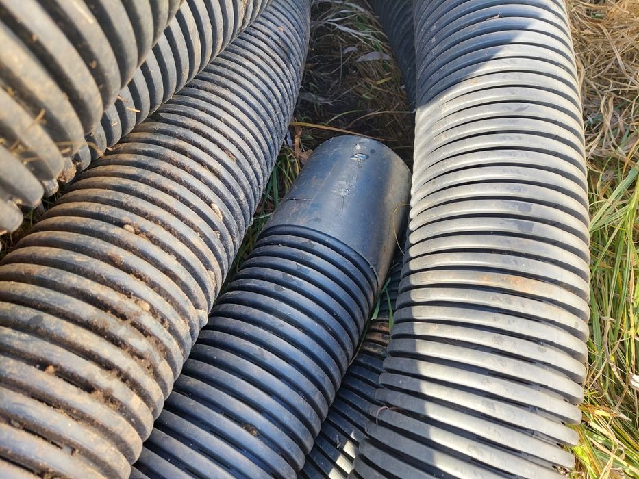 Tub drenaj PE dublu strat 360 grade D 160mm 50 metri