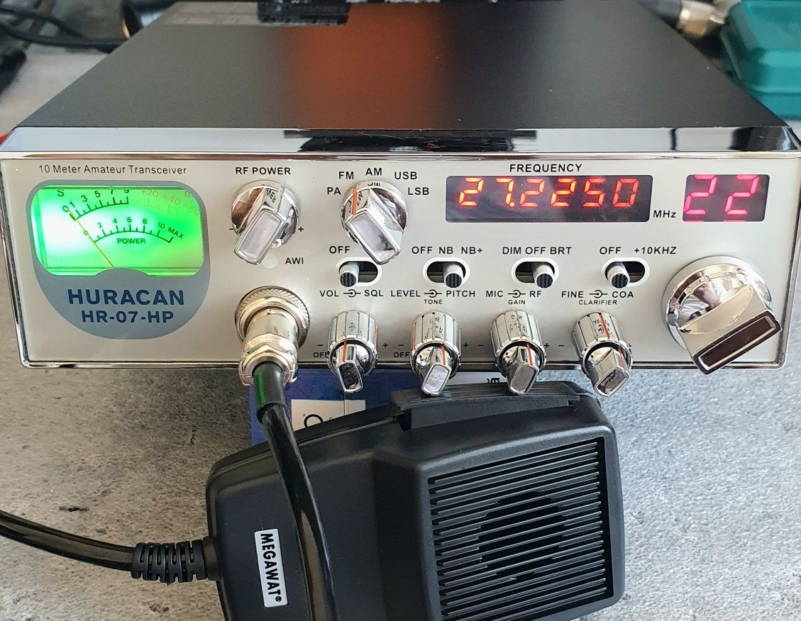 Statie radio CB - Huracan 07-HP (63W)* produs nou/garantie
