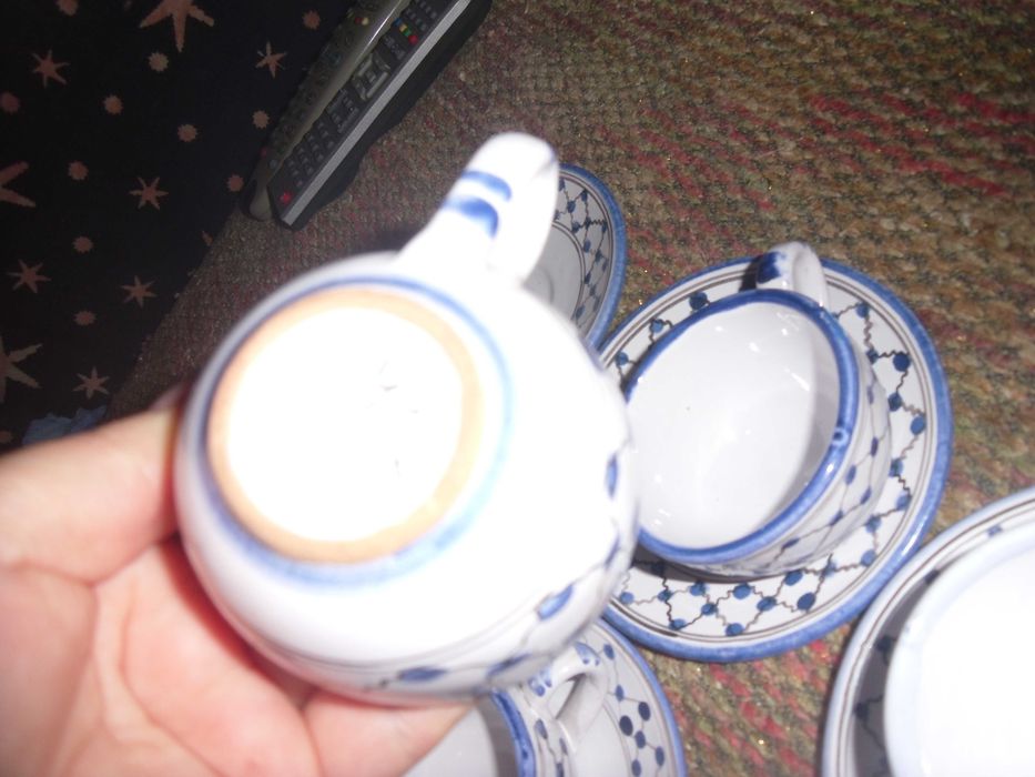 set 6 cesti  ceramice pictate