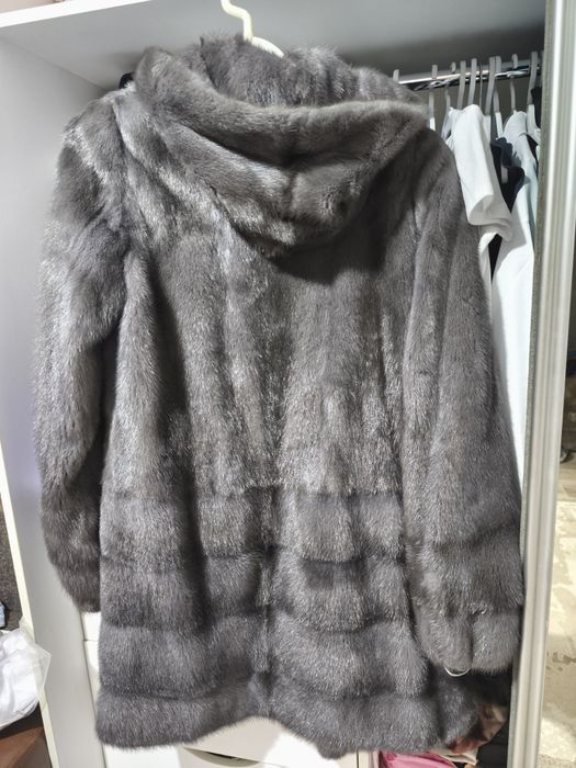 Шуба из норки б/у