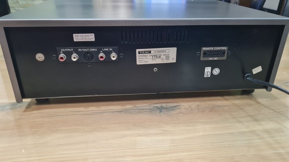 Casetofon  deck Teac  A-550 RX