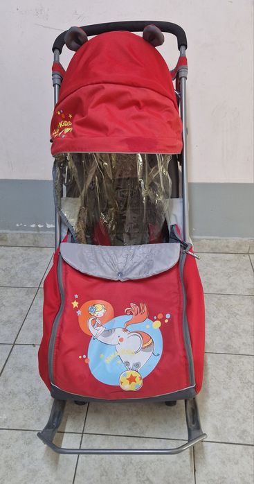 Санка-коляска трансформер