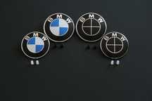 Set stema sigla emblema fata + spate BMW