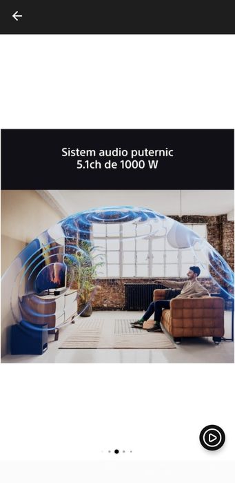 Sistem audio Sony nou sigilat garanție factura