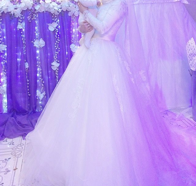 Продам мусульманское свадебное платье