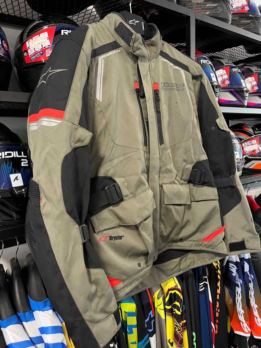 Топ Цена Текстилно мото яке ALPINESTARS ANDES V2 Dark Green, XL-56