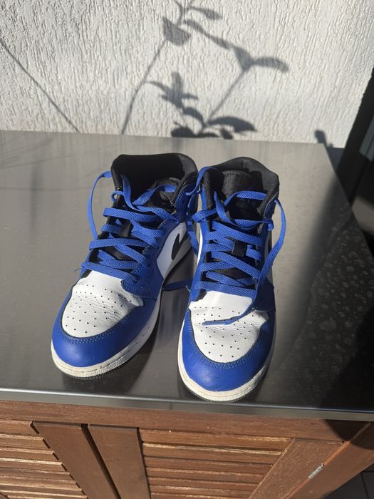 Adidasi Jordan Air Alb / Albastru