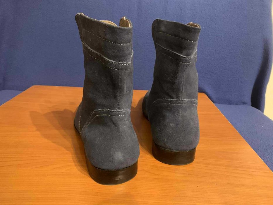Обувки (Боти) от естествена кожа, унисекс, нови. 44 номер.