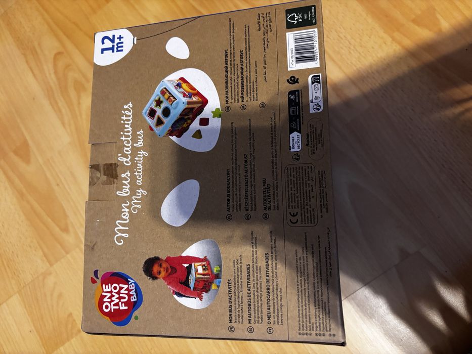 Autobuz cu activitati lemn One Two Fun