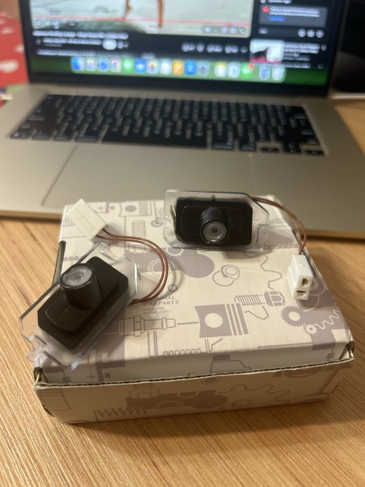 Ангелски криле Лед прожектори Мерцедес W205 Angel Wings