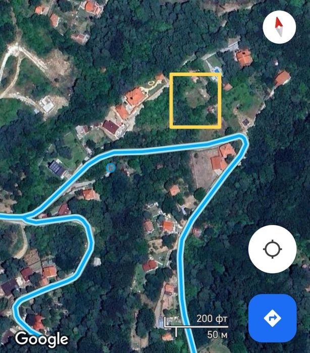 Продава се Парцел в Пловдив, Кючук Париж - 591 кв.м за 78 €/кв.м - Снимка #1