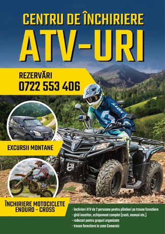 Centru inchiriere ATV - uri , Comarnic.off-road, , excursii montane