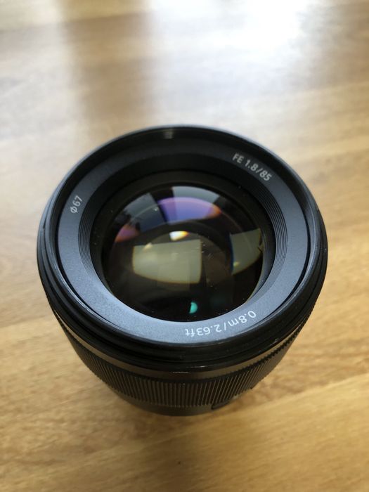 Obiectiv sony 85mm F1.8 FE