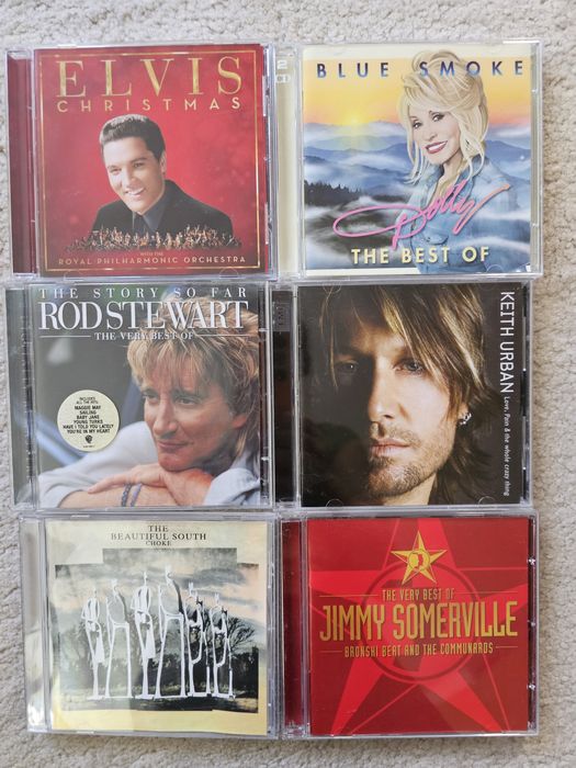 Оригинални CD от лична колекция, различни жанрове.
