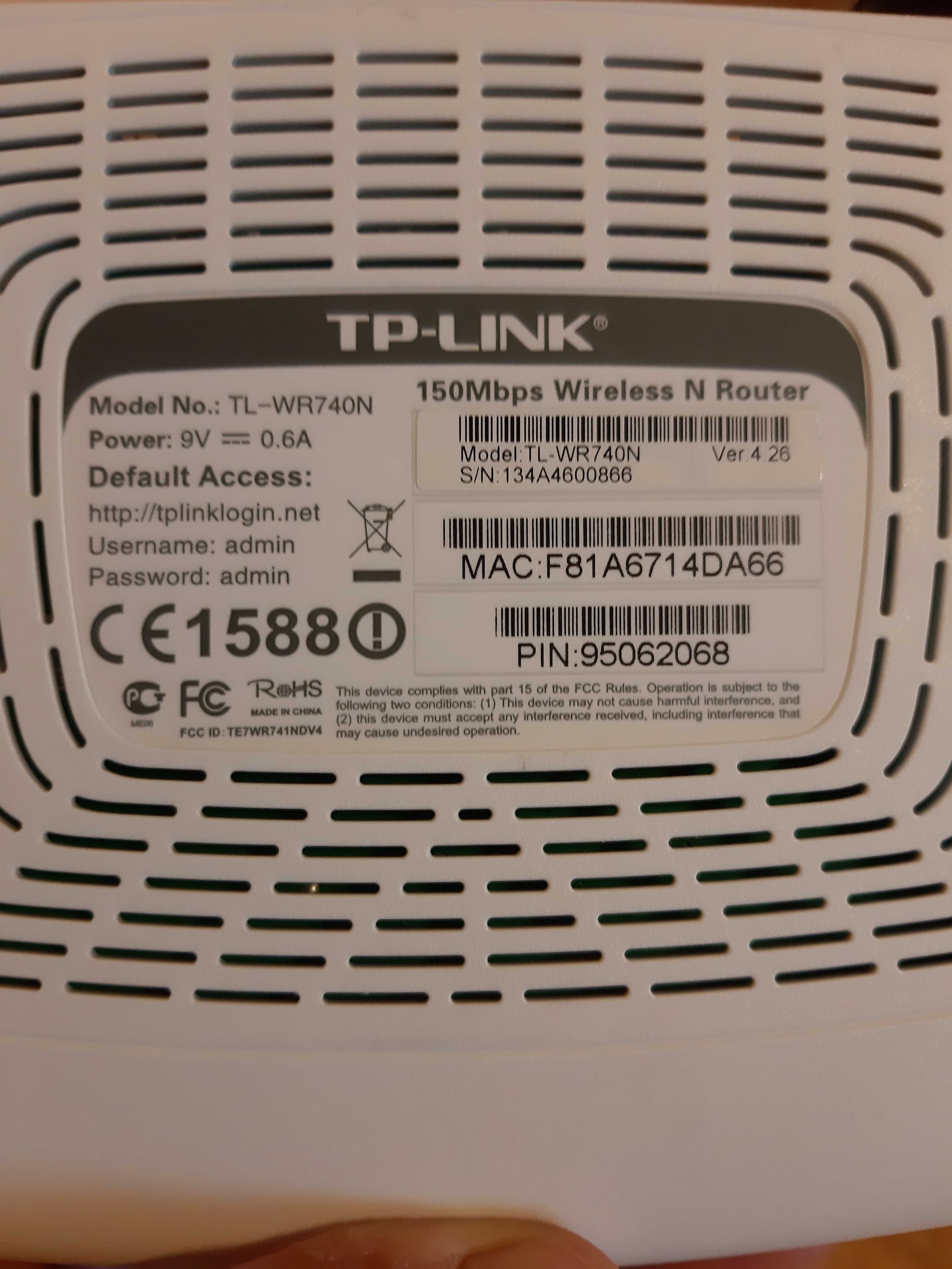 Router TP Link 150mbps