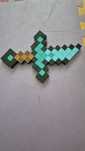 Sabie decorativa din LEGO Minecraft