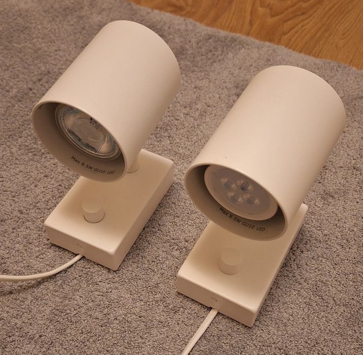 2 бр. стенна лампа за четене IKEA NYMANE