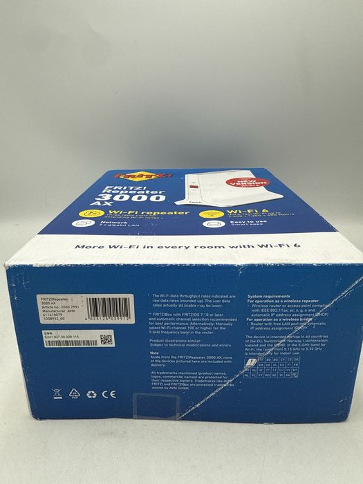 Wifi Repeater Fritz 3000 Ax Sigilat Oferta Pret G