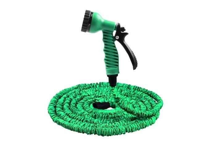 Furtun extensibil pentru gradina 60M cu cap de udat cu pulverizator