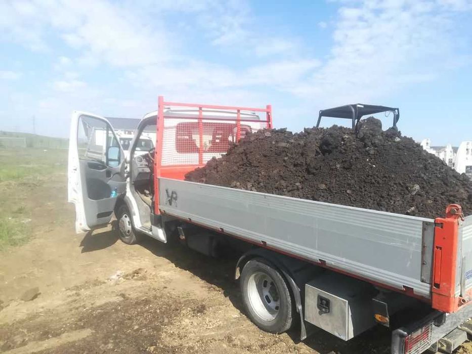 Pamant fertil  nisip decantor/negru