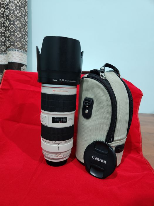 Canon 70 200 2 pokalena 700$