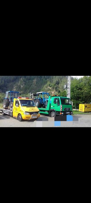 Tractari auto Transport utilaje Platforma Suceava