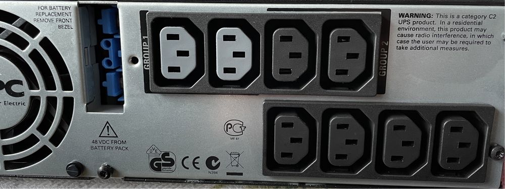 APC SMX1000I Smart-UPS X - 1000VA, 800 W