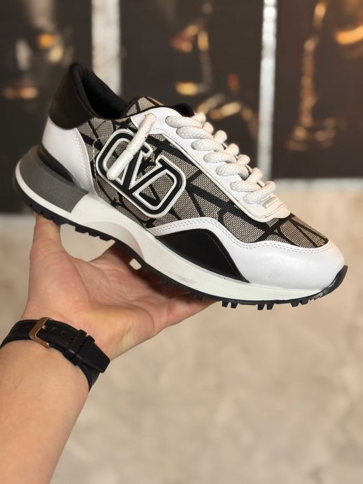 Adidasi Barbati Valentino True Act White & Grey!