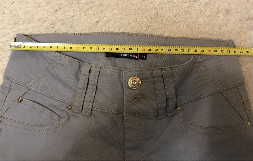 Нов дамски/детски еластичен дънков панталон дънки Tally Weijl