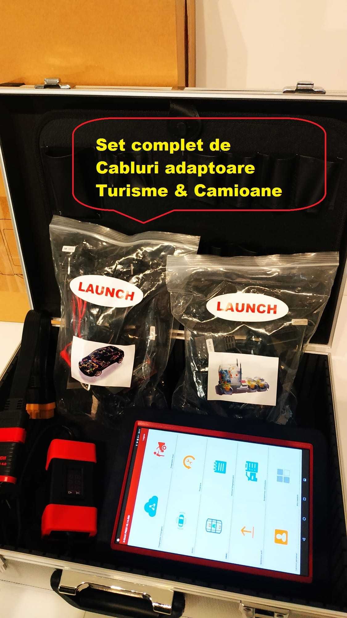 Launch x431 Tester auto pentru turisme si camioane soft 2025