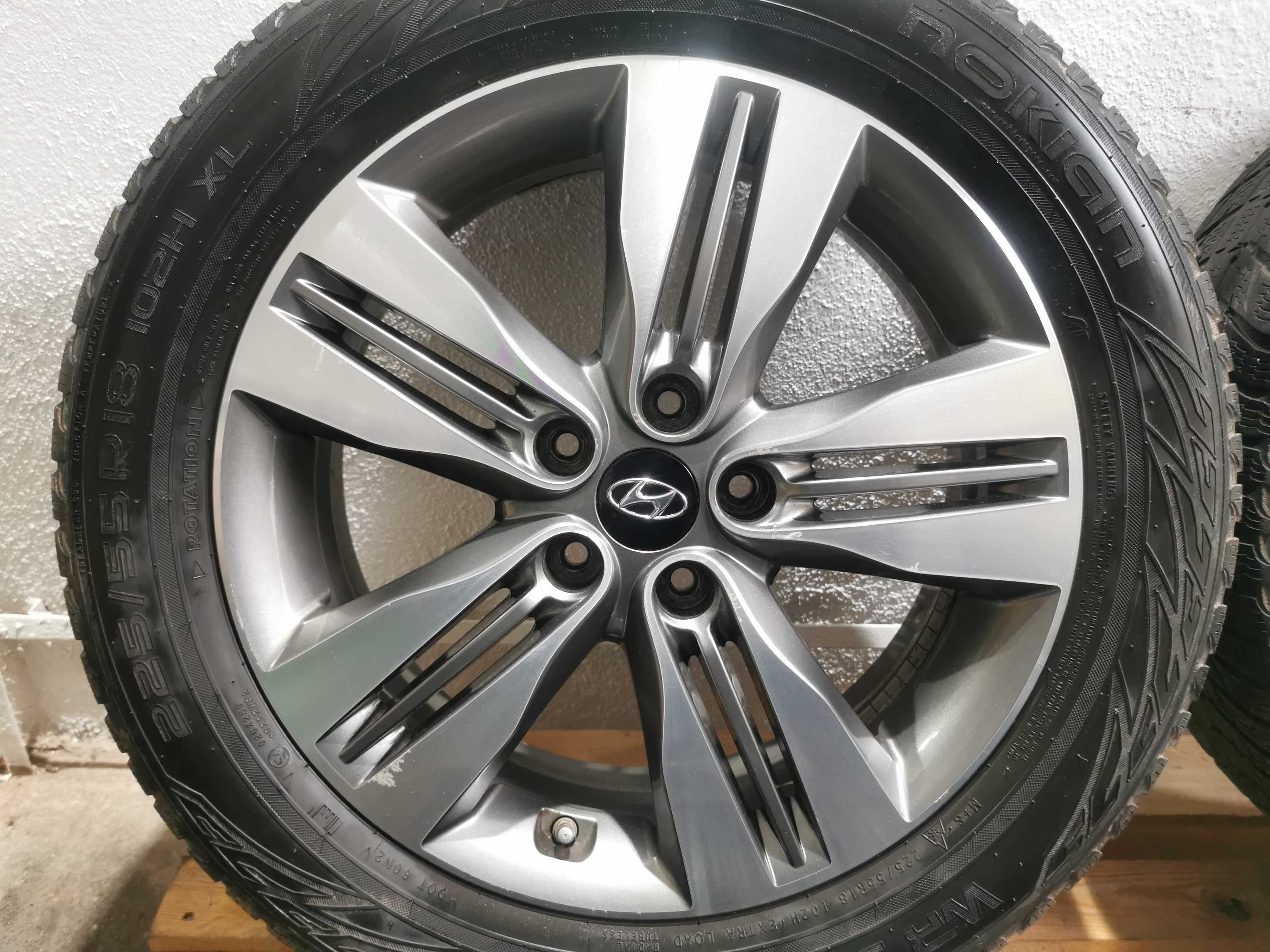 Jante Originale Hyundai IX35/Tucson R18 cu anvelope de iarna