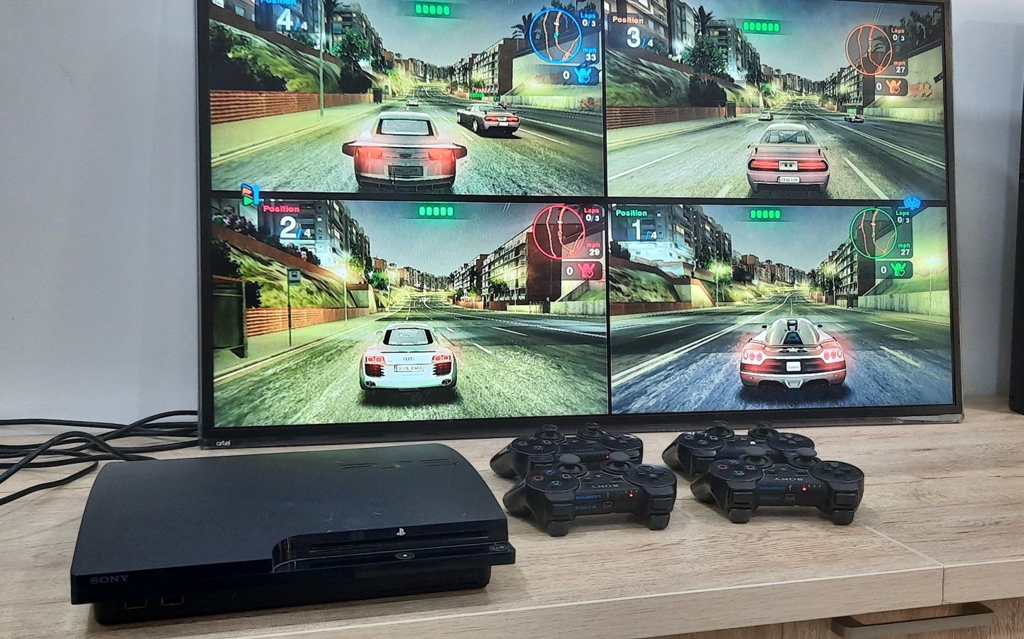 PlayStation 3 Slim (Джойстик 4та) бонус 10та топ уйинлар