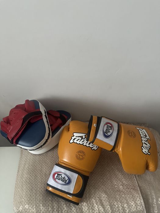 Боксерский перчатка и лапа