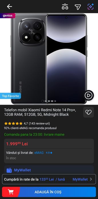 Xiaomi Redmi note 14 Pro plus