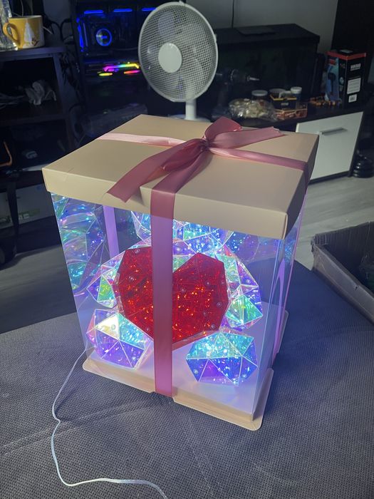 Ursuleti LED prin USB cu buton