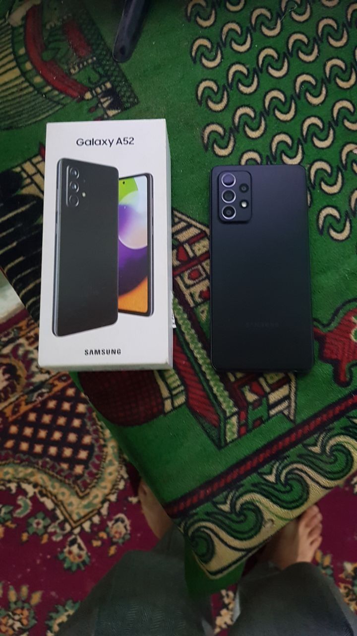 Samsung a52 sitiladi