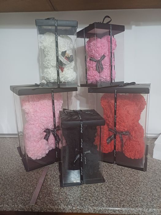 Ръчно изработени Мечета от рози